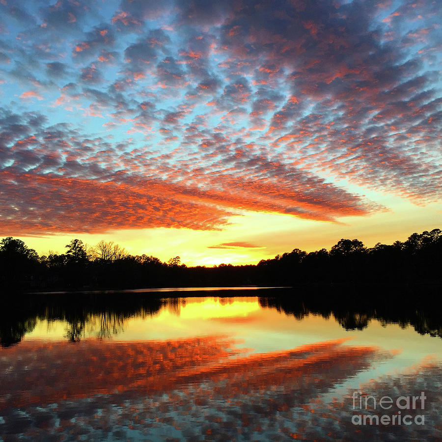 Heaven sent sunset Photograph by Matthew Seufer
