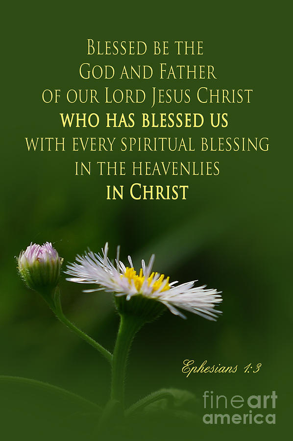 Heavenly Blessings In Christ Photograph