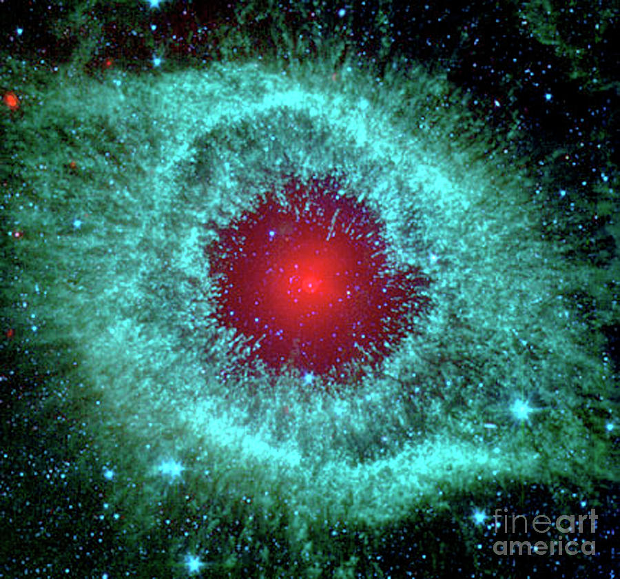 Heavenly Body The Helix Nebula Aka The Eye Of God Photograph by ...
