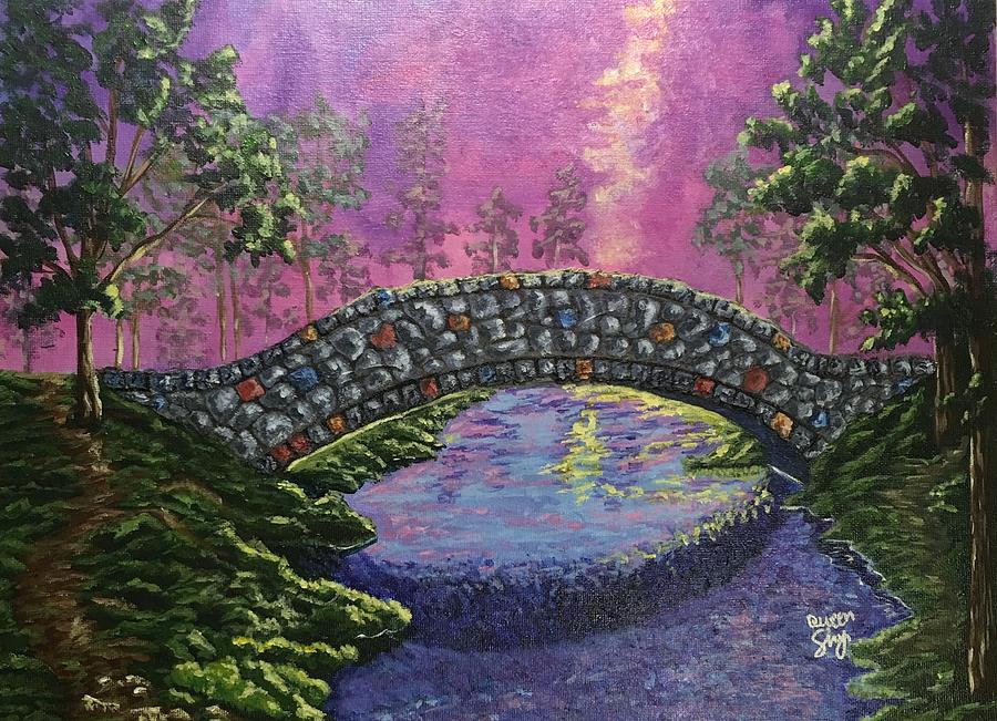 Heavenly Bridge Painting by Queen Gardner