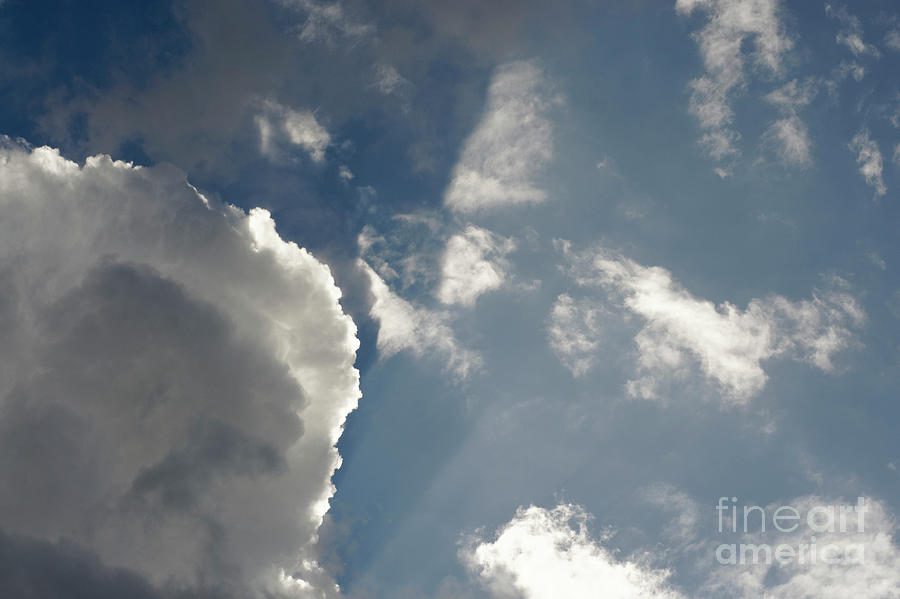 Heavenly Clouds Photograph by John  Mitchell