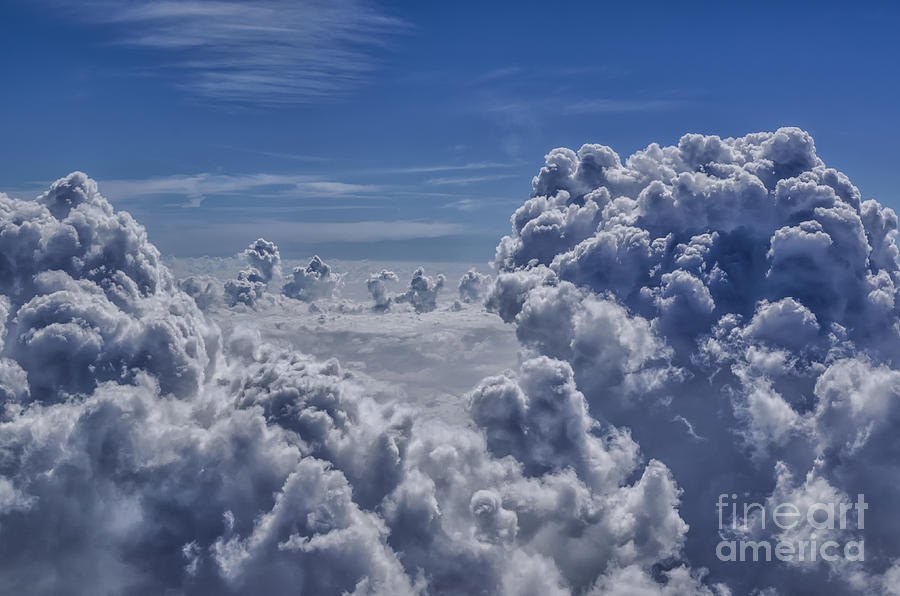 Heavenly Clouds  Photograph by Thomas R Fletcher