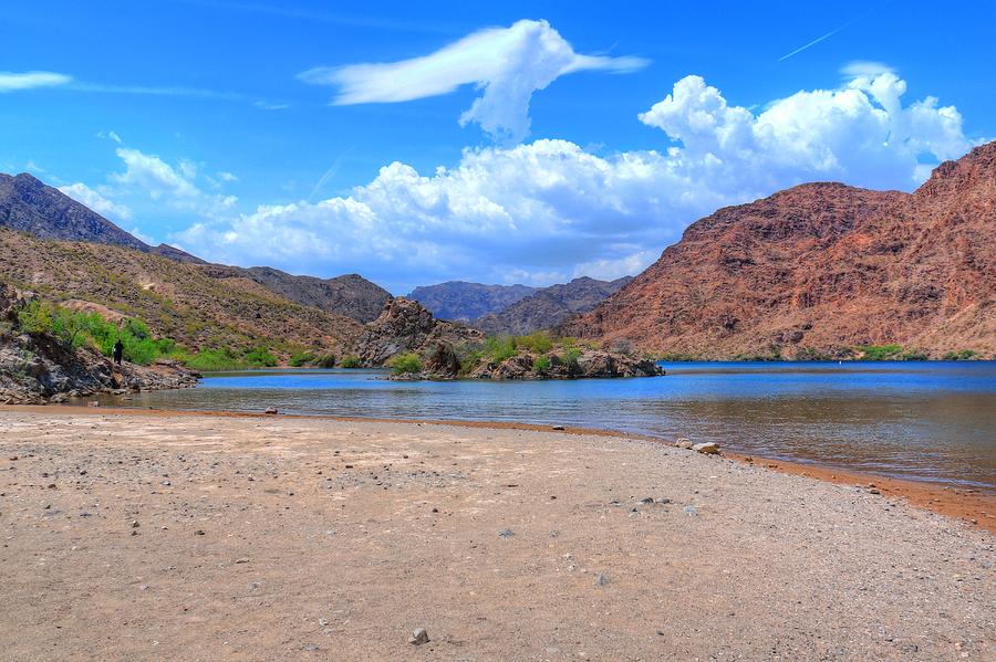 Heavenly Experience At Lake Mohave Photograph by John Absher - Pixels