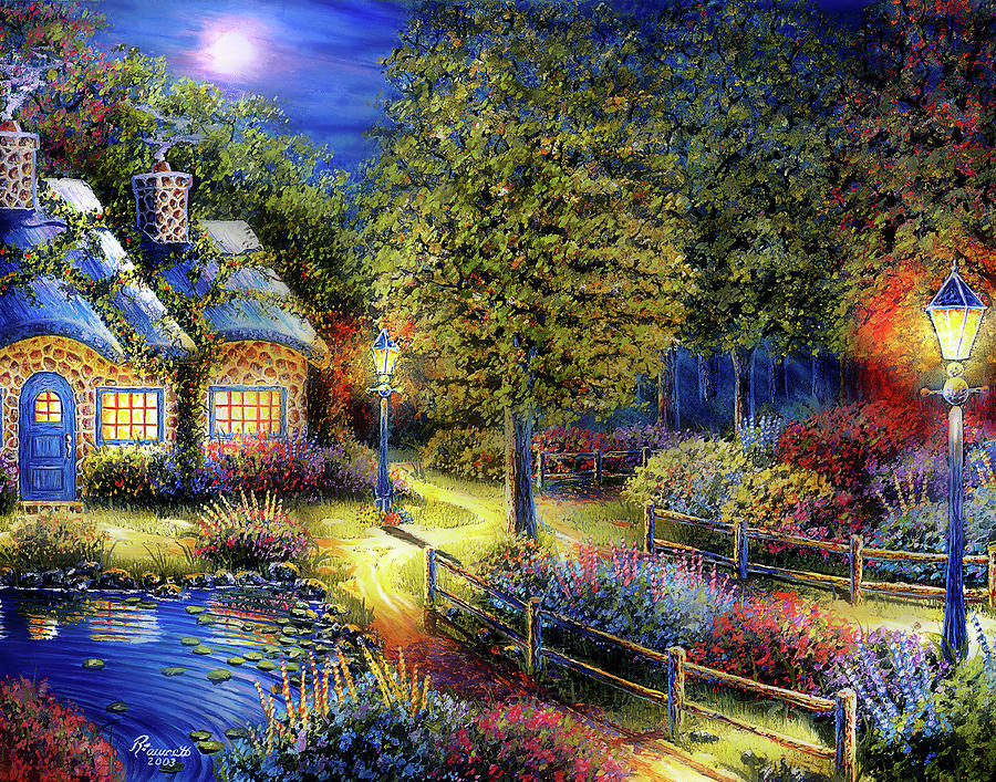 Landscape Digital Art - Heavenly Home by Randy Fawcett