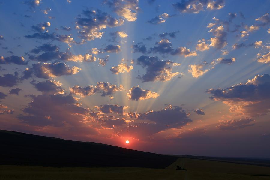 Heavenly sunrise 4 Photograph by Lynn Hopwood