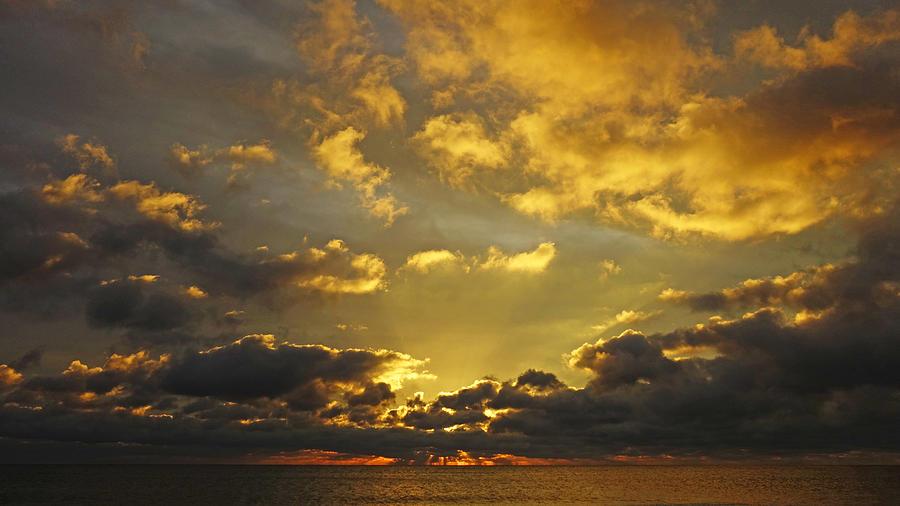 Heavenly Sunrise Clouds Delray Beach Photograph by Lawrence S Richardson Jr