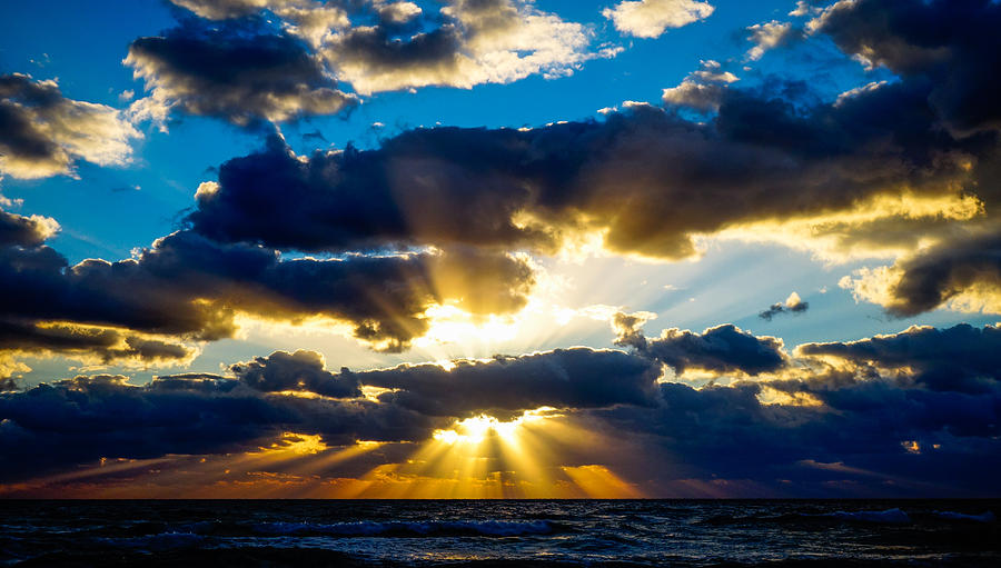 Heavenly Sunrise Delray Beach Photograph by Lawrence S Richardson Jr