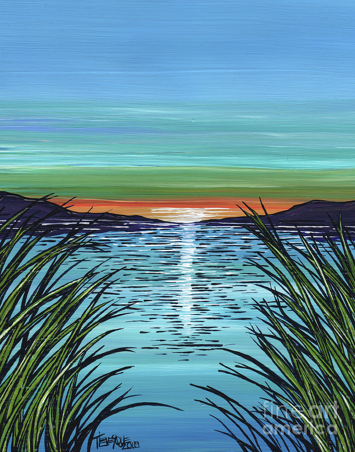 Heavenly View Painting by Tracy Levesque