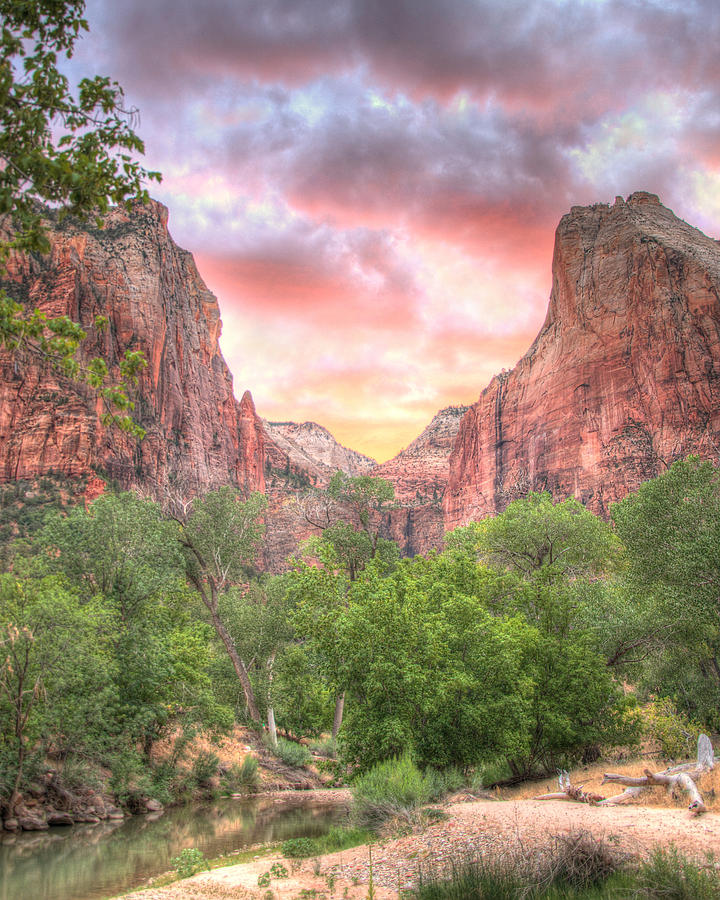 Heavenly Zion Photograph by Jeff Cook