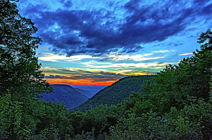 Sunset Photograph - Heavens Gate - West Virginia 8 by Steve Harrington