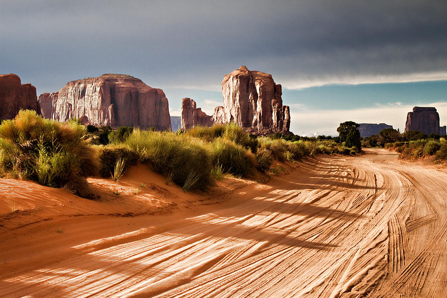 Desert Photograph - Heavily Traveled by Lana Trussell