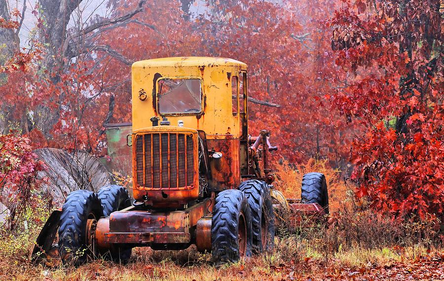 Heavy Equipment in the Ozarks Photograph by JC Findley