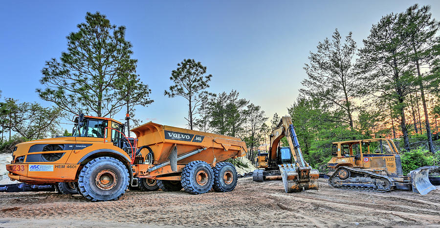 Heavy Equipment Photograph by JC Findley
