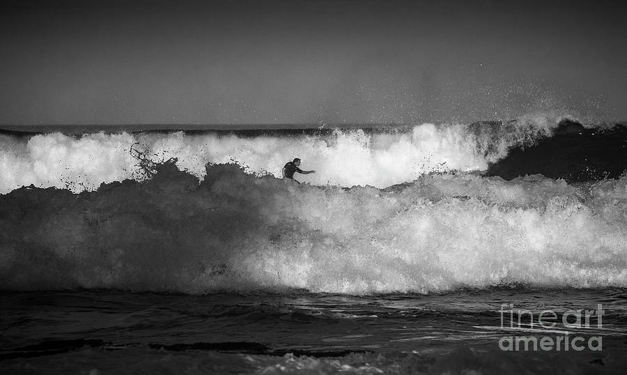 Heavy surf at Avalon Beach Photograph by Sheila Smart Fine Art Photography