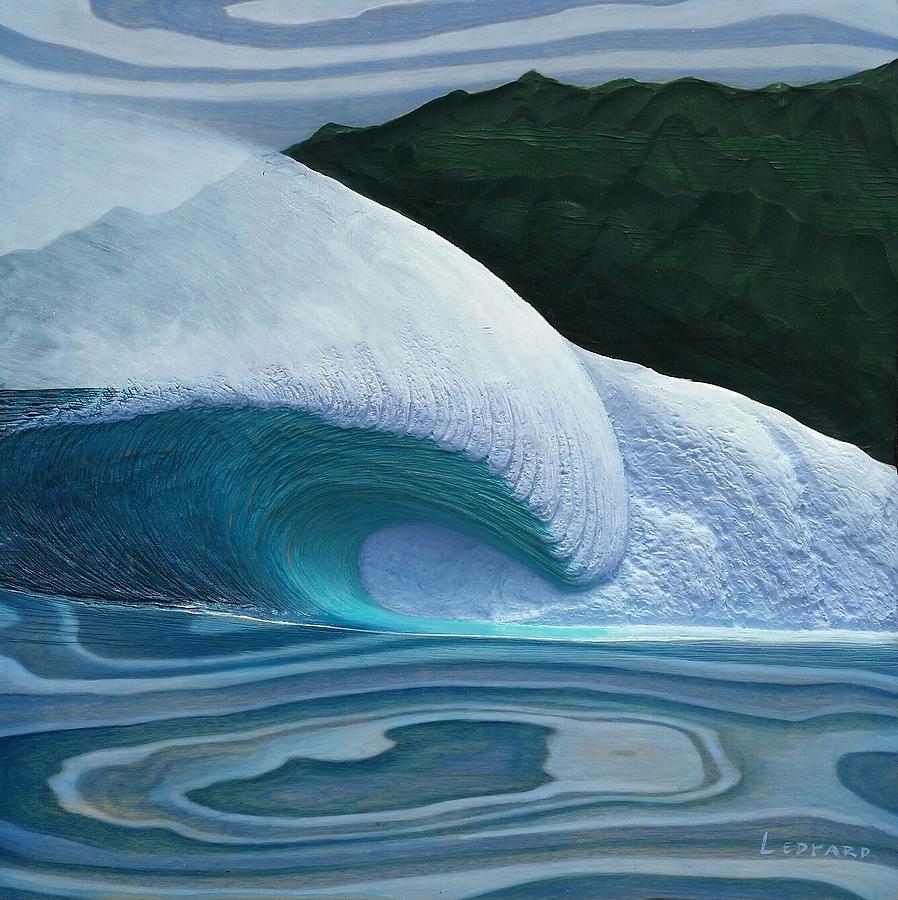 Heavy Water  Painting by Nathan Ledyard