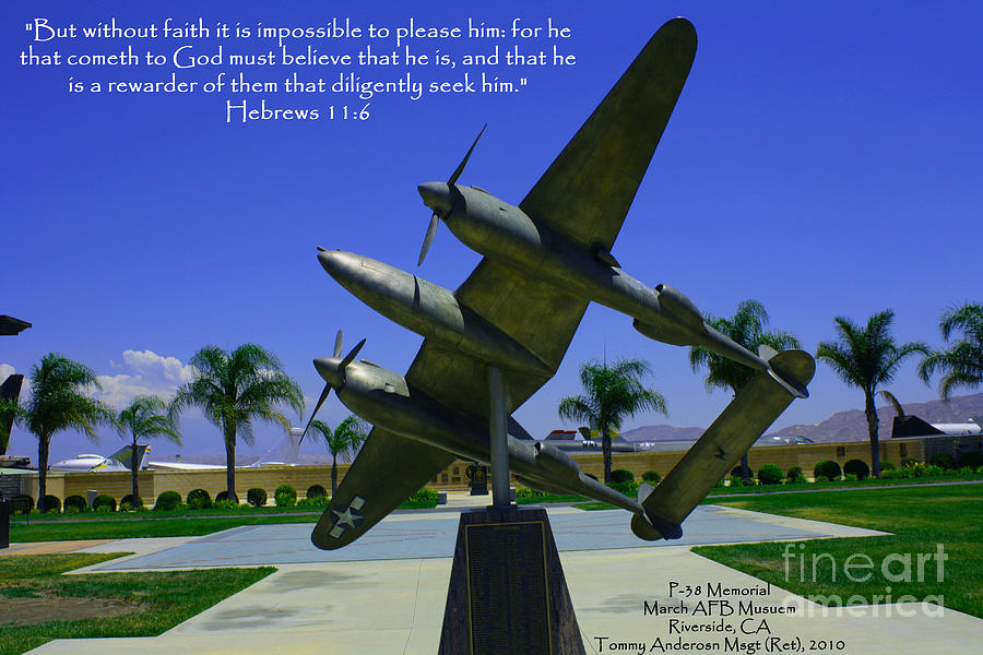 Hebrews 11-6 Photograph by Tommy Anderson