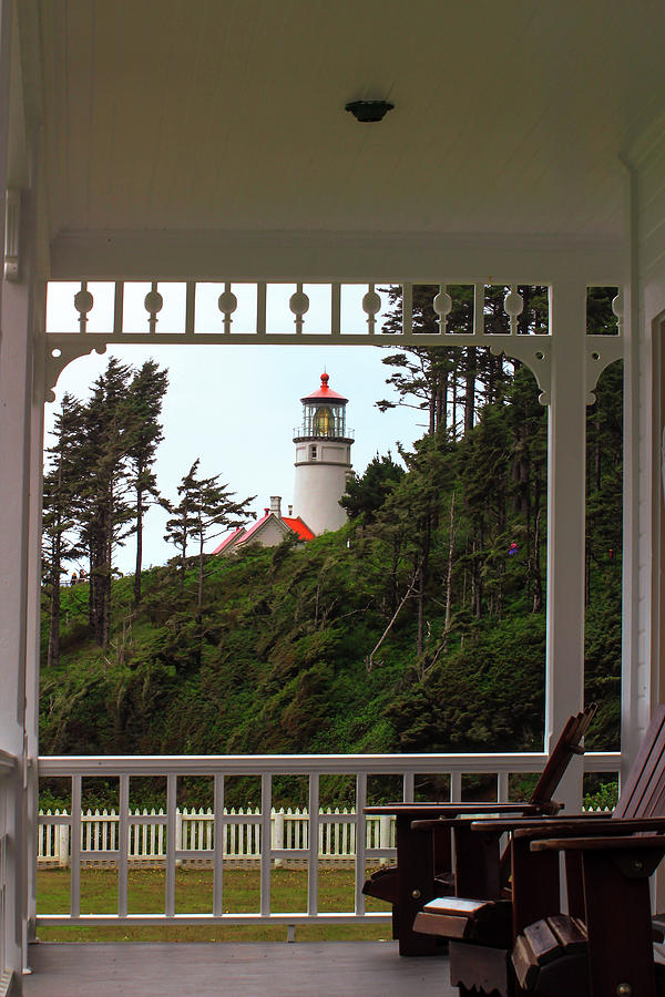Heceta Lighthouse Photograph by Dr Janine Williams