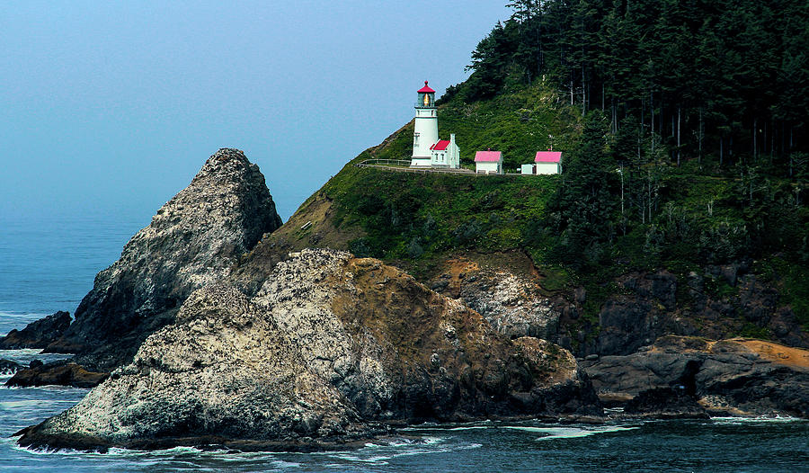 Heceta Lighthouse, Oregon Photograph by Dr Janine Williams