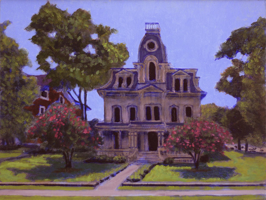 Heck Andrews House Painting by David Zimmerman