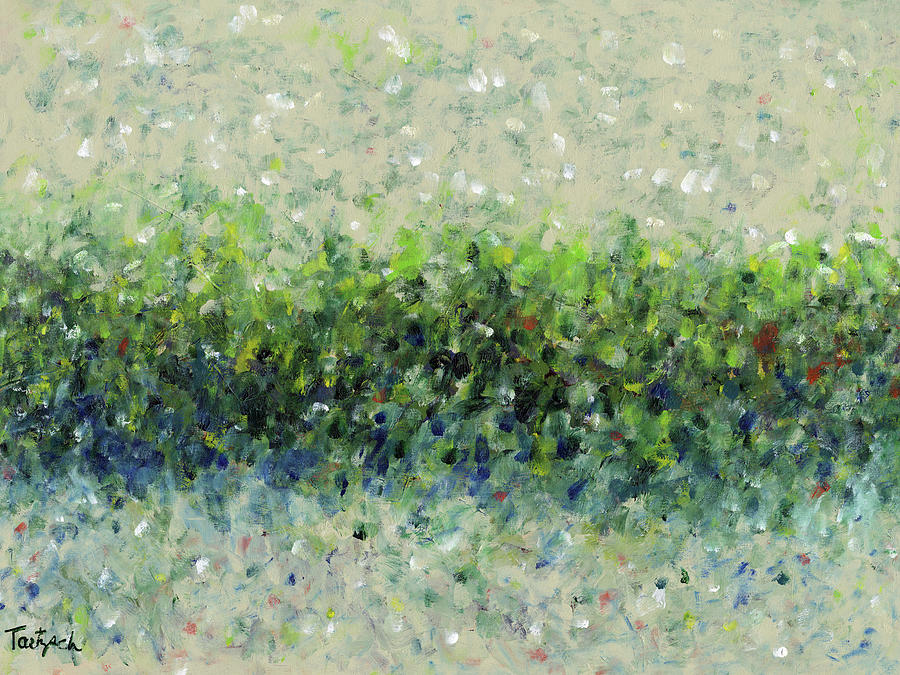 Hedgerow Painting by Lynne Taetzsch
