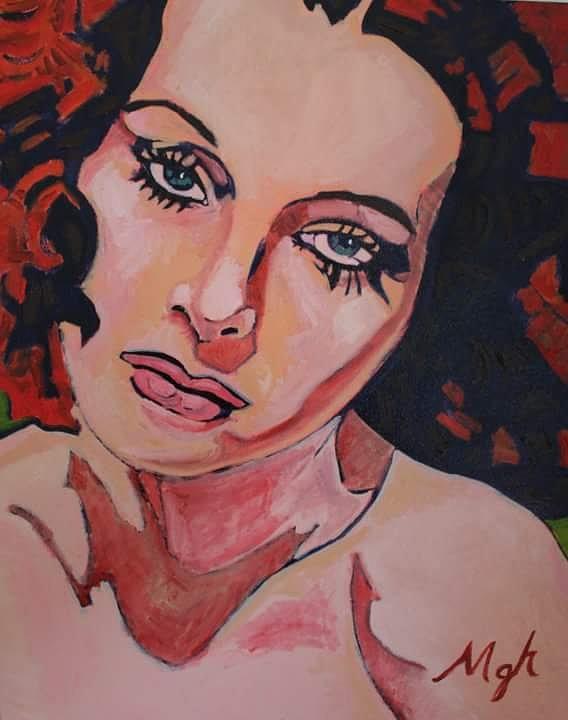 Hedy Lamarr Painting by Mark Housel - Fine Art America