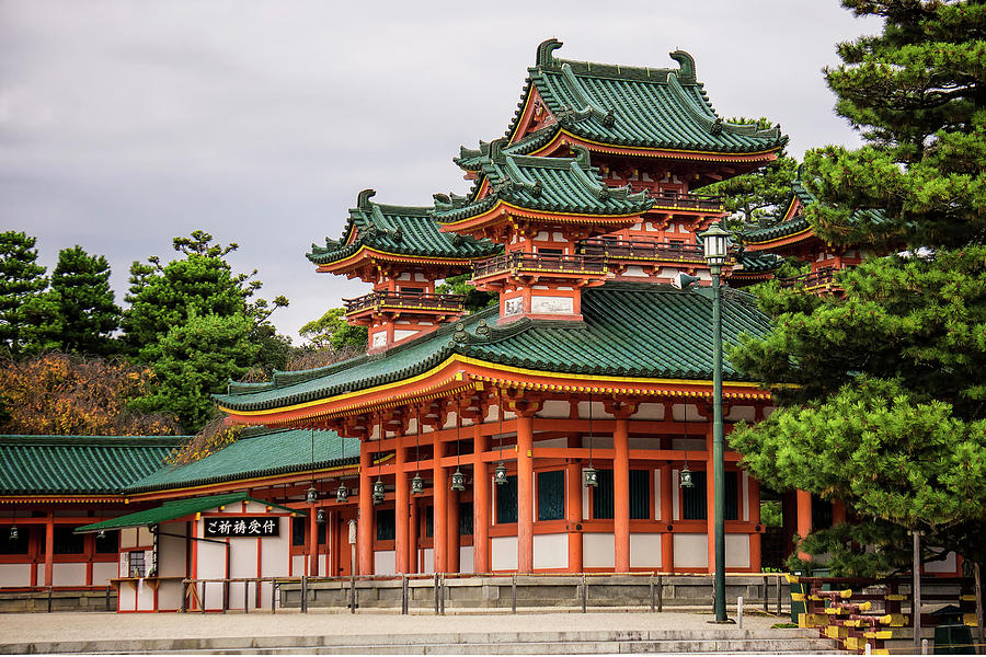 Heian jinja Shinto Shrine Photograph by Karma Ganzler - Pixels