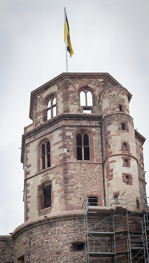 Heidelberg Castle Bell Tower Photograph by Teresa Mucha