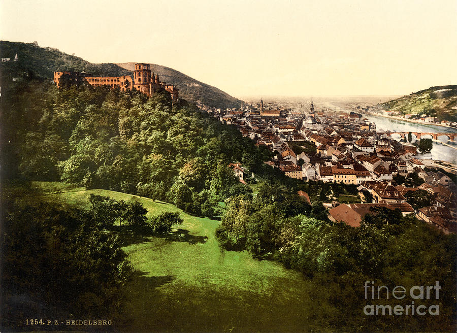 Heidelberg Painting by Celestial Images