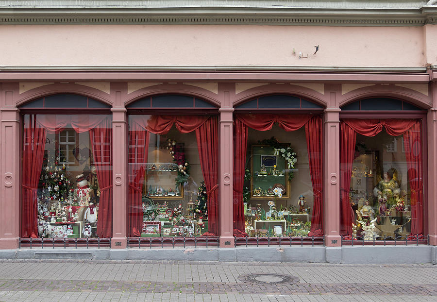 Heidelberg Christmas Shop Photograph by Teresa Mucha