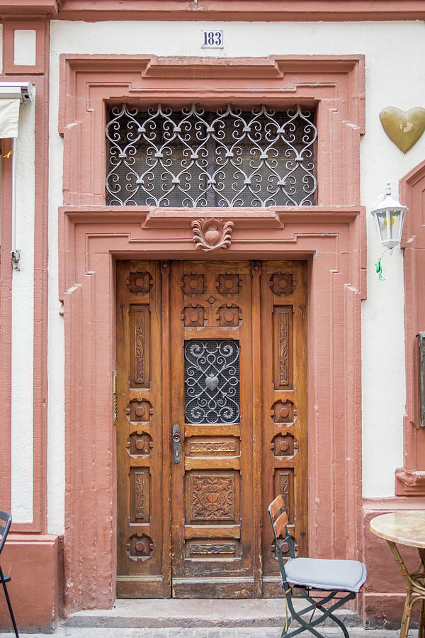 Heidelberg Door 07 Photograph by Teresa Mucha