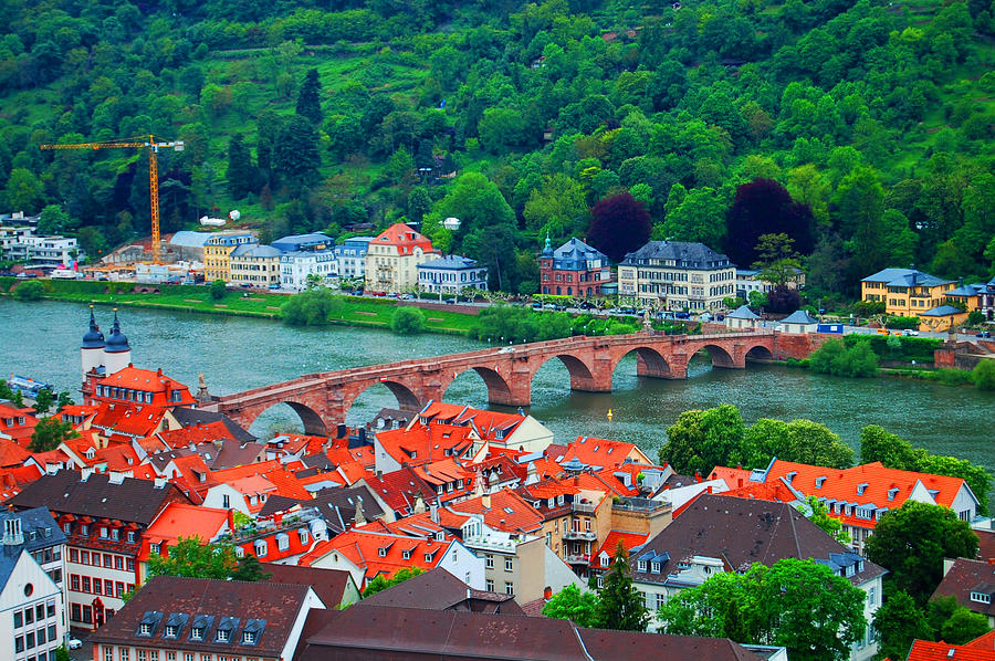 Fall Photograph - Heidelberg Germany by Ama Arnesen