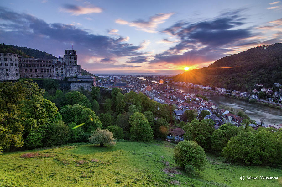 Heidelberg Old Town Photograph By Laxmi Prasanna P A - Pixels