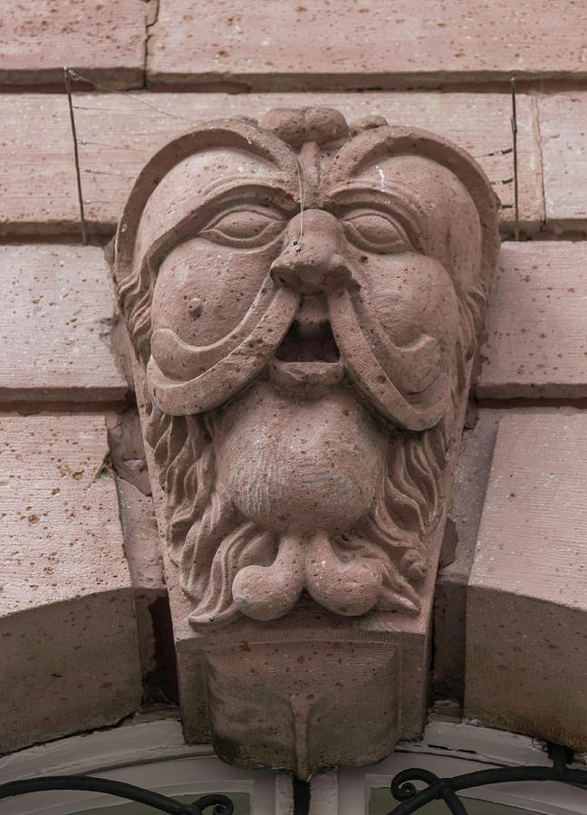 Heidelberg Rathaus Face Photograph by Teresa Mucha