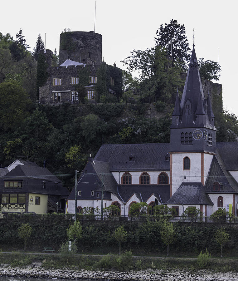 Heimburg Castle And St Mariae Himmelfarht Parish Church Photograph