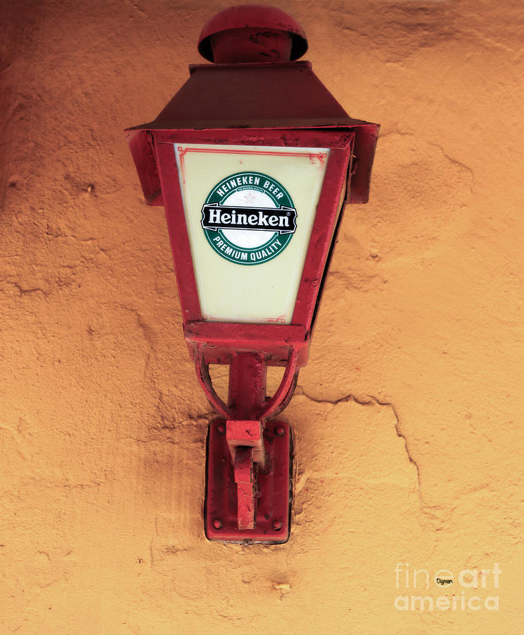 Beer Photograph - Heineken by Steven Digman Beer Photograph - Heineken by Steven Digman