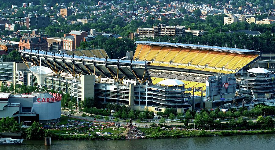 Heinz Field from Above Photograph by Frozen in Time Fine Art Photography