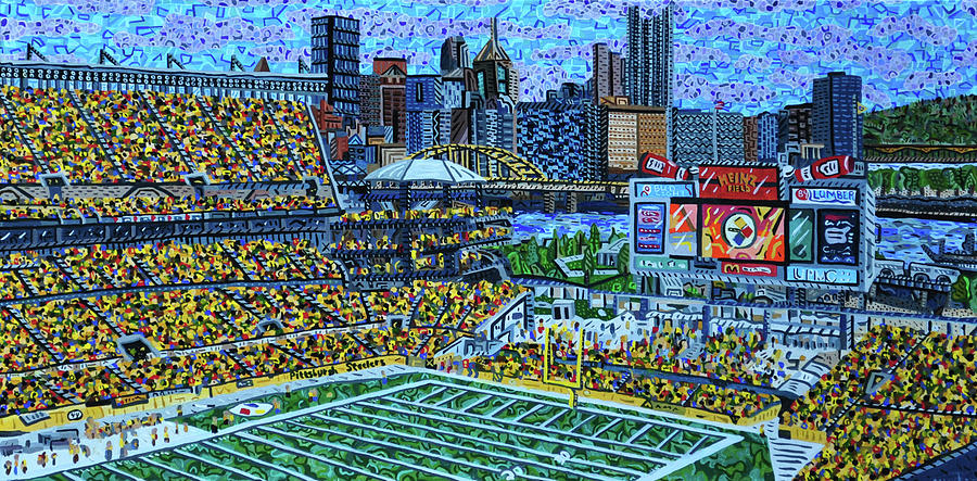 Pittsburgh Painting - Heinz Field by Micah Mullen