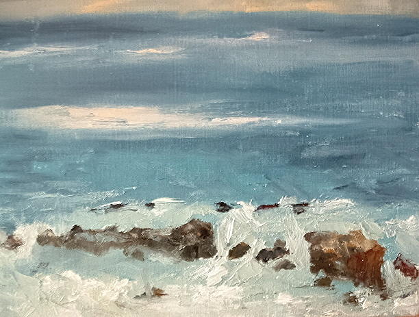 Seascape Painting - Heistler Park Overview by Bryan Alexander Seascape Painting - Heistler Park Overview by Bryan Alexander