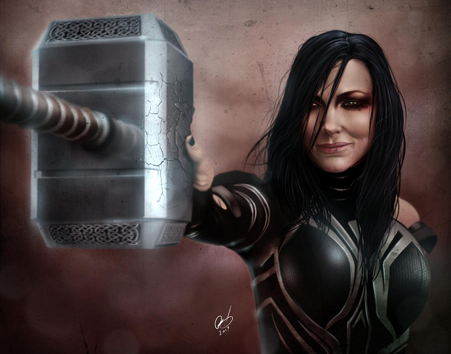 Hela Painting by Pete Tapang