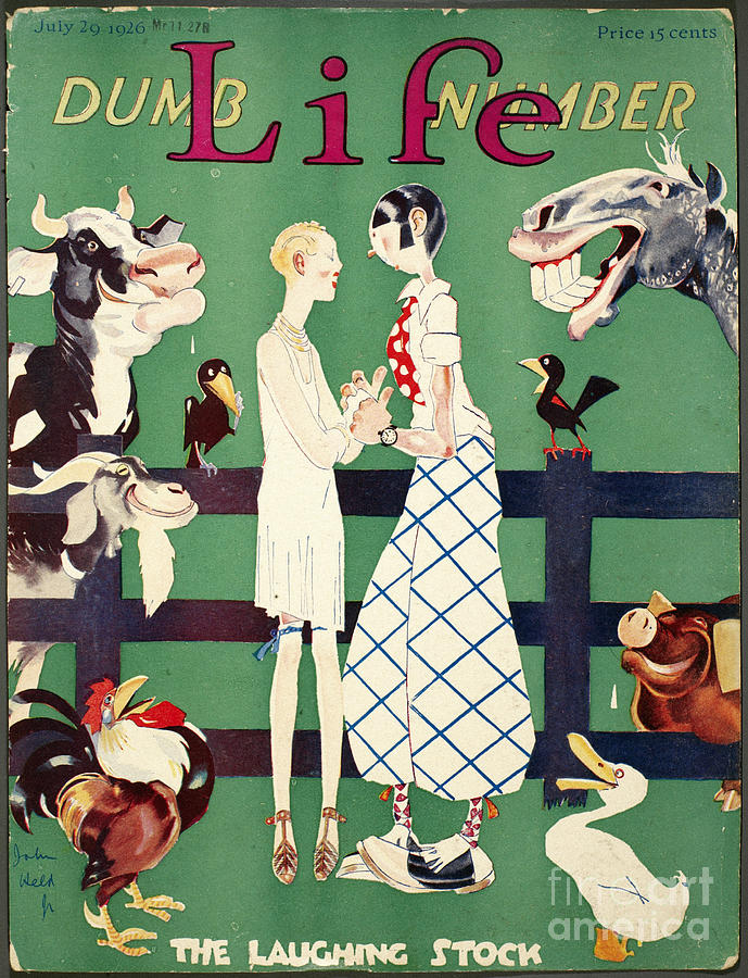 Life Magazine, 1926 Drawing by John Held