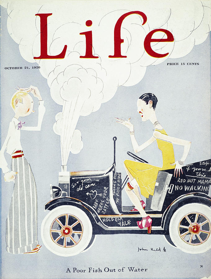 Life Magazine Cover, 1926 #1 by John Held