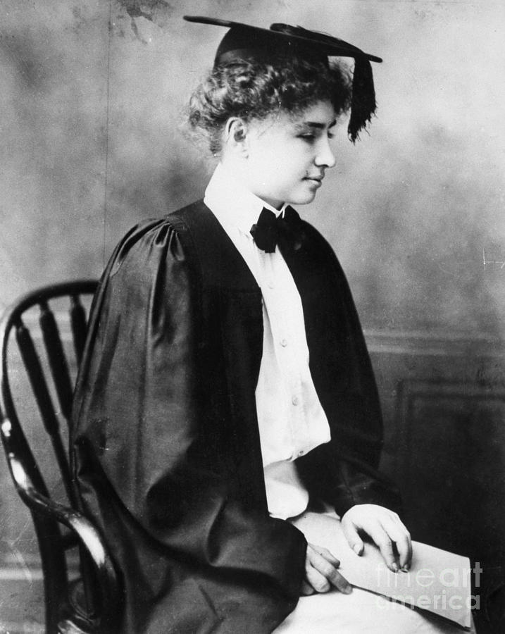 Helen Keller (1880-1968) Photograph by Granger