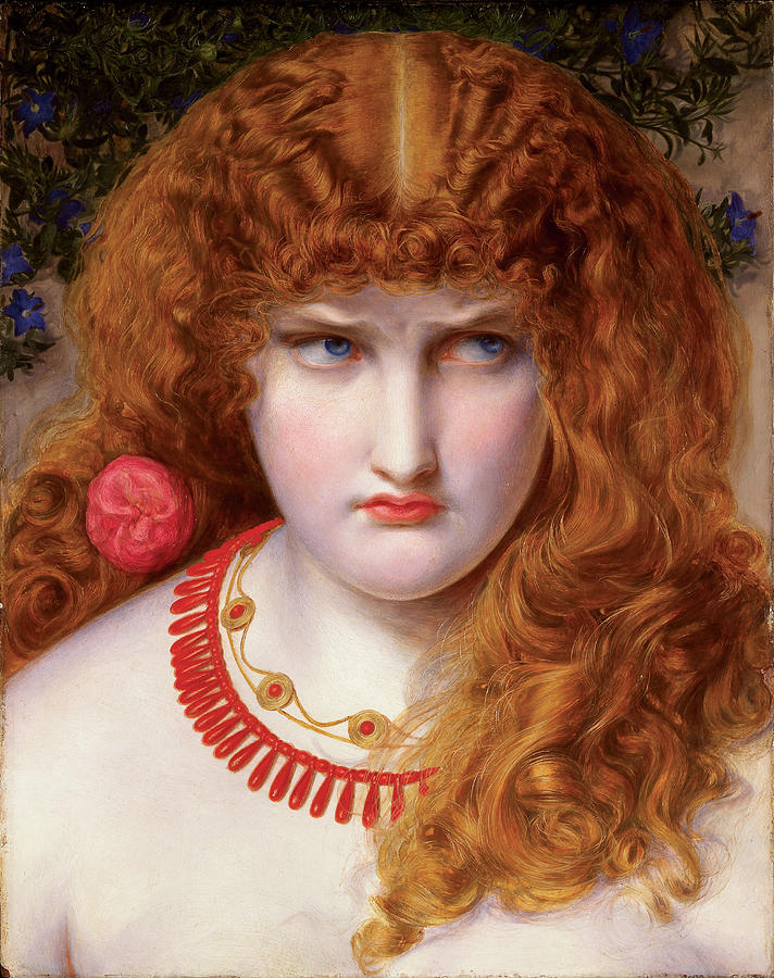 Greek Painting - Helen of Troy by Frederick Sandys-Walker