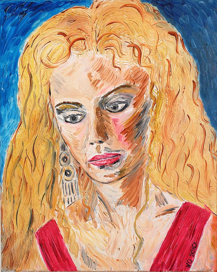 Helen of Troy Painting by Valerie Ornstein