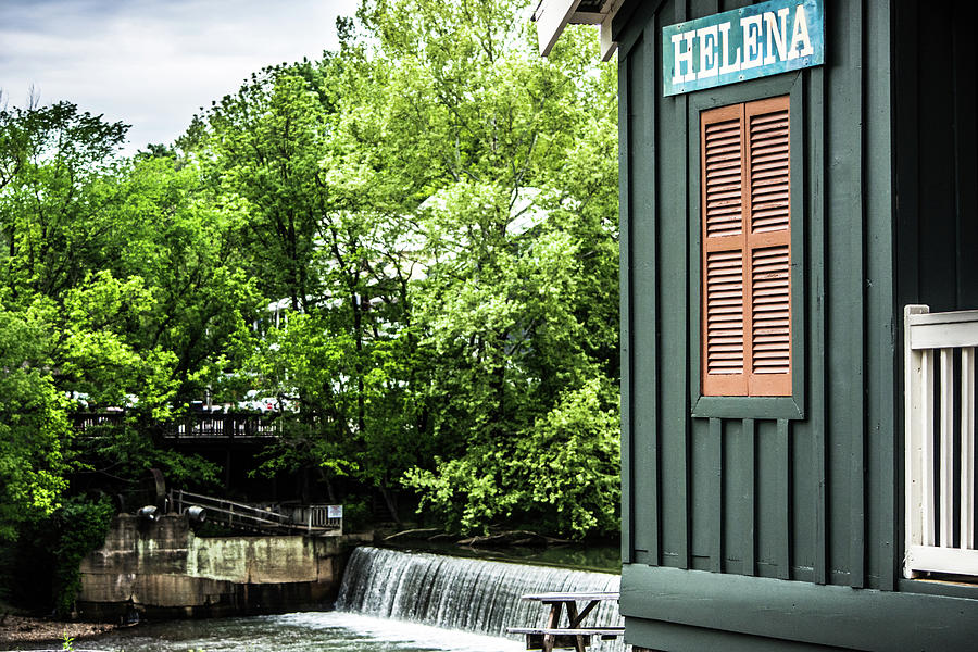 Helena Sign by Buck Creek Photograph by Parker Cunningham