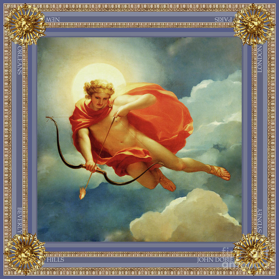 Helios, The Sun God Painting by John Dobie - Pixels