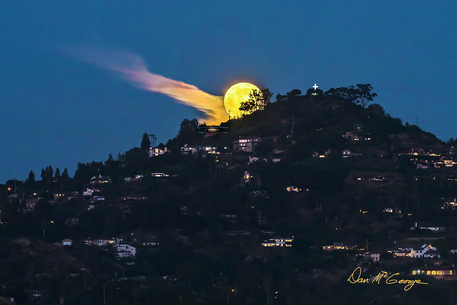 Helix Moon Photograph by Dan McGeorge