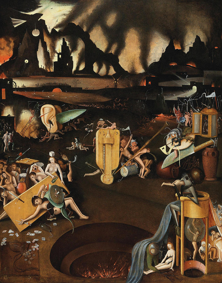 Hell  Painting by Follower of Hieronymus Bosch