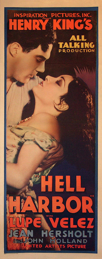 Movie Mixed Media - Hell Harbor 1930 by Mountain Dreams