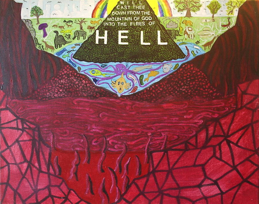 Paradise Painting - Hell by William Douglas